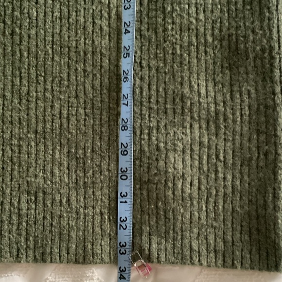 Zenana Outfitters Olive Green Knit Dress - Picture 7 of 7